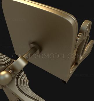Armchairs (KRL_0020) 3D model for CNC machine