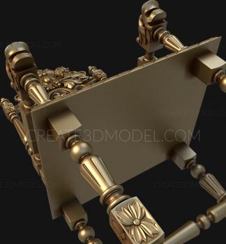 Armchairs (KRL_0055) 3D model for CNC machine