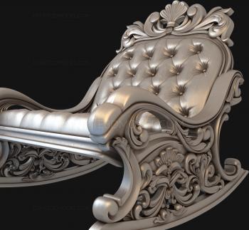 Armchairs (KRL_0062) 3D model for CNC machine