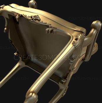 Armchairs (KRL_0067) 3D model for CNC machine