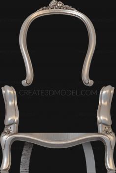 Armchairs (KRL_0156) 3D model for CNC machine