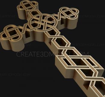 Crosses (KRS_0082) 3D model for CNC machine