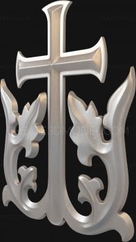 Crosses (KRS_0110) 3D model for CNC machine
