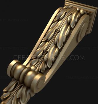 Corbels (KR_0002) 3D model for CNC machine