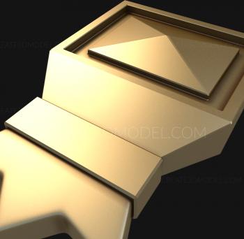 Corbels (KR_0070) 3D model for CNC machine