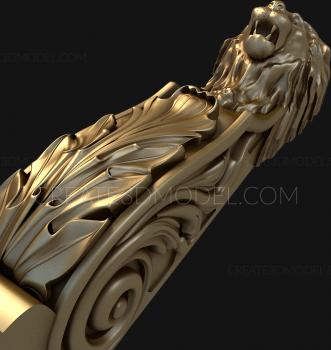 Corbels (KR_0085) 3D model for CNC machine