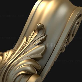 Corbels (KR_0095) 3D model for CNC machine