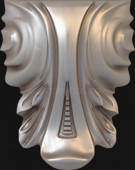 Corbels (KR_0133) 3D model for CNC machine