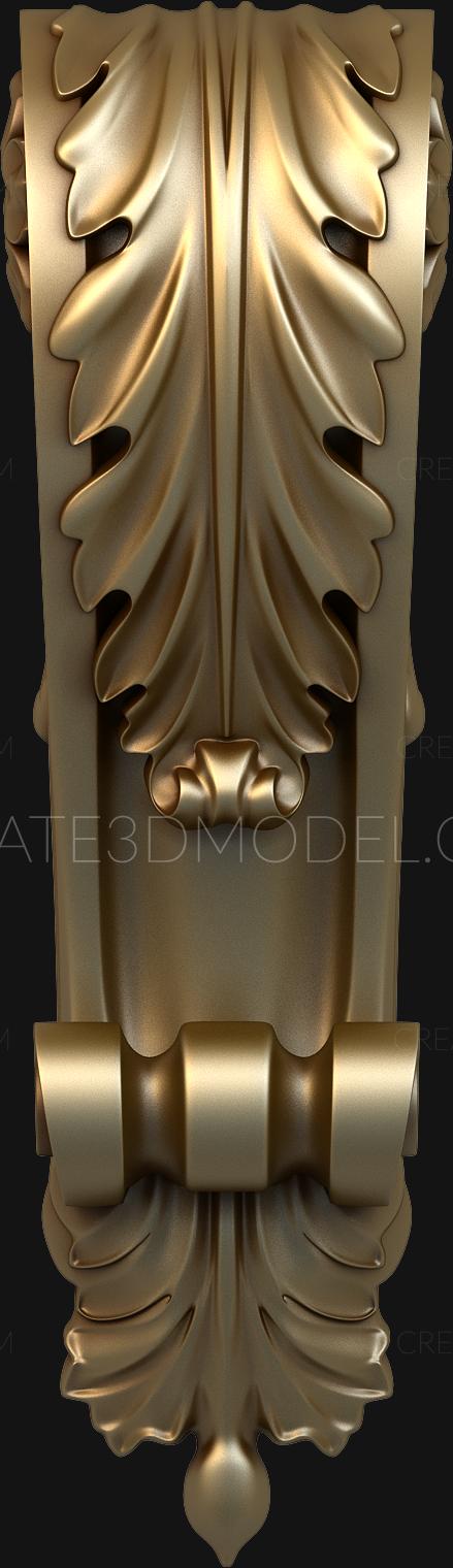 Corbels (KR_0145) 3D model for CNC machine