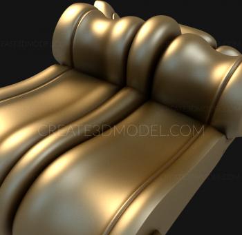 Corbels (KR_0146) 3D model for CNC machine