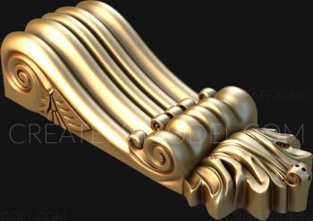 Corbels (KR_0170) 3D model for CNC machine