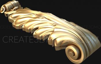 Corbels (KR_0176) 3D model for CNC machine