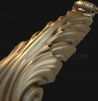 Corbels (KR_0176) 3D model for CNC machine