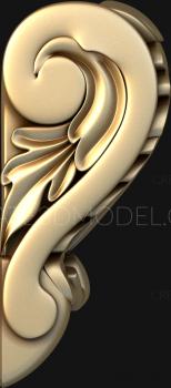 Corbels (KR_0221) 3D model for CNC machine