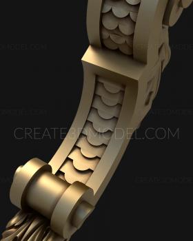 Corbels (KR_0278) 3D model for CNC machine