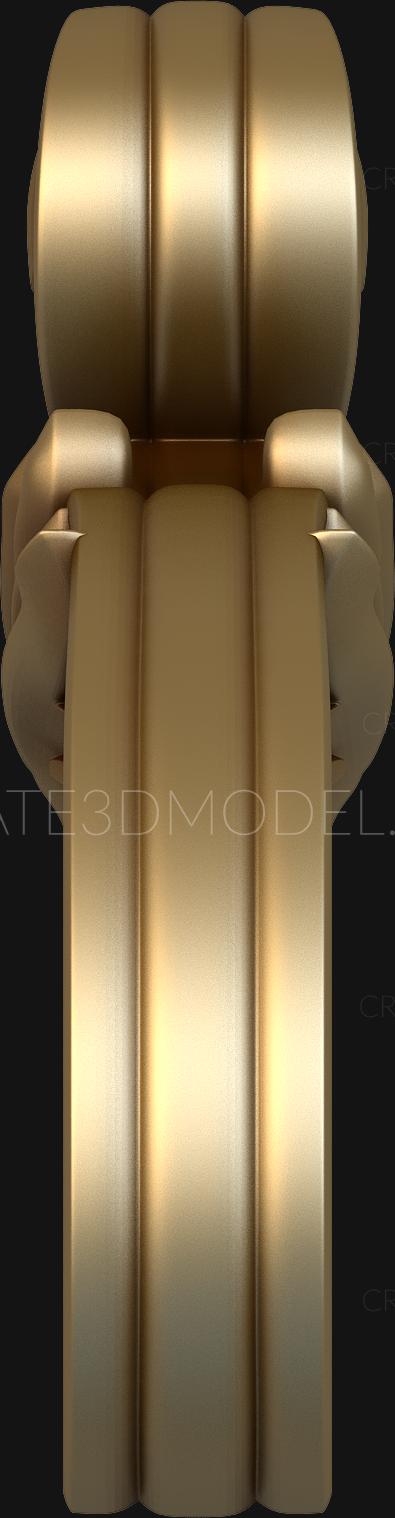 Corbels (KR_0298) 3D model for CNC machine