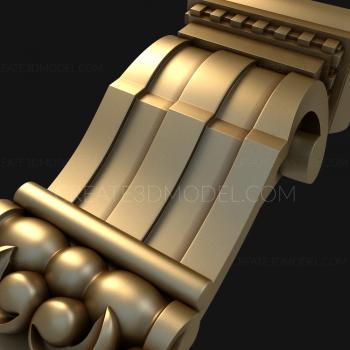 Corbels (KR_0302) 3D model for CNC machine