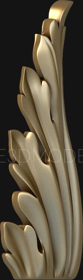 Corbels (KR_0326) 3D model for CNC machine