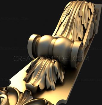 Corbels (KR_0337) 3D model for CNC machine