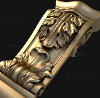 Corbels (KR_0356) 3D model for CNC machine