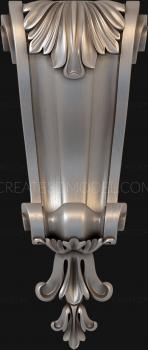Corbels (KR_0359) 3D model for CNC machine