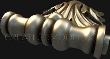 Corbels (KR_0450) 3D model for CNC machine