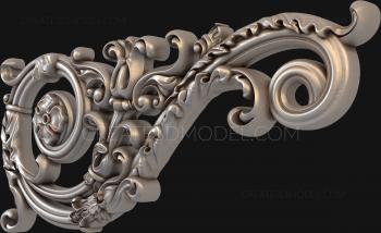 Corbels (KR_0456) 3D model for CNC machine