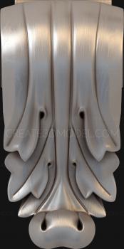 Corbels (KR_0465) 3D model for CNC machine