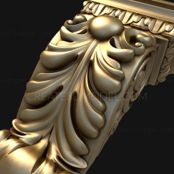 Corbels (KR_0503) 3D model for CNC machine