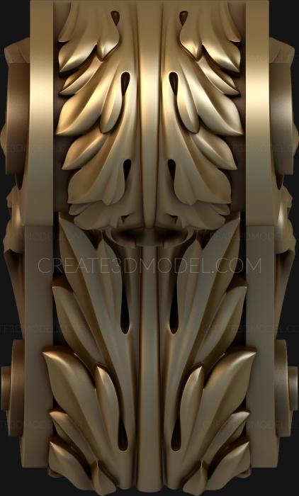 Corbels (KR_0531) 3D model for CNC machine