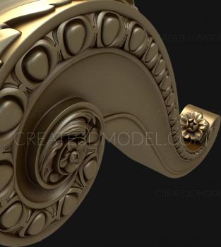 Corbels (KR_0544) 3D model for CNC machine