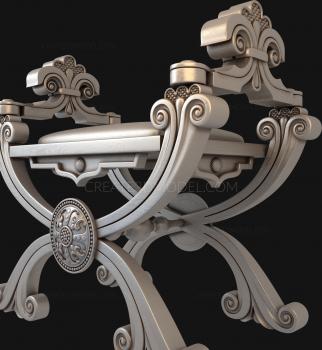 Church furniture (MBC_0025) 3D model for CNC machine