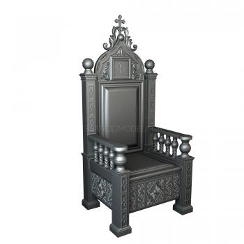 Church furniture (MBC_0026) 3D model for CNC machine