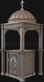 Church furniture (MBC_0039) 3D model for CNC machine