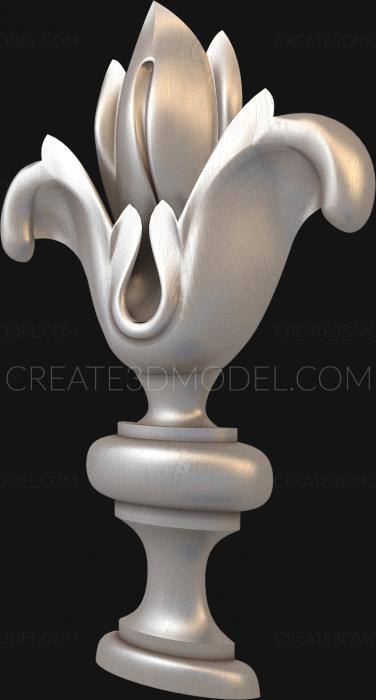 Symmetrycal onlays (NKS_0003) 3D model for CNC machine