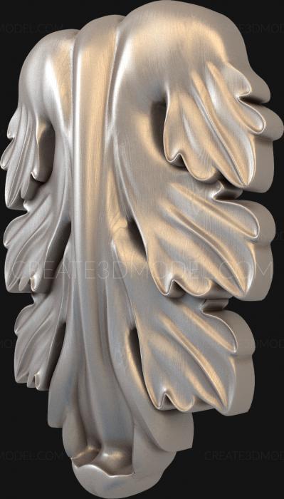 Symmetrycal onlays (NKS_0075) 3D model for CNC machine
