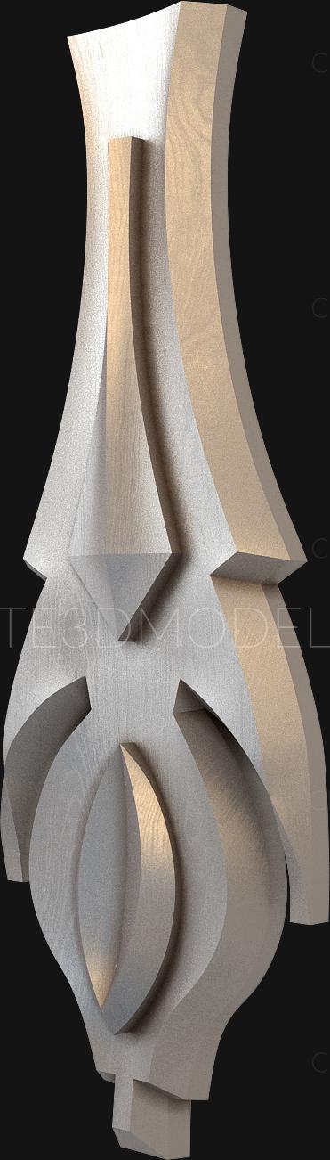 Symmetrycal onlays (NKS_0167) 3D model for CNC machine