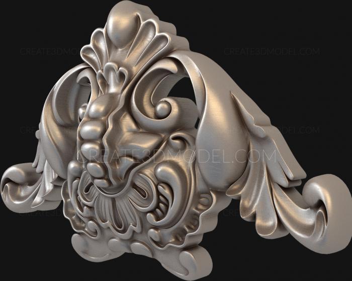 Symmetrycal onlays (NKS_0363) 3D model for CNC machine