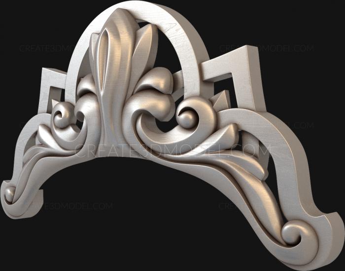 Symmetrycal onlays (NKS_0403) 3D model for CNC machine