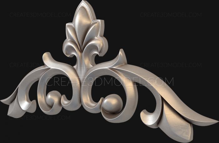 Symmetrycal onlays (NKS_0523) 3D model for CNC machine