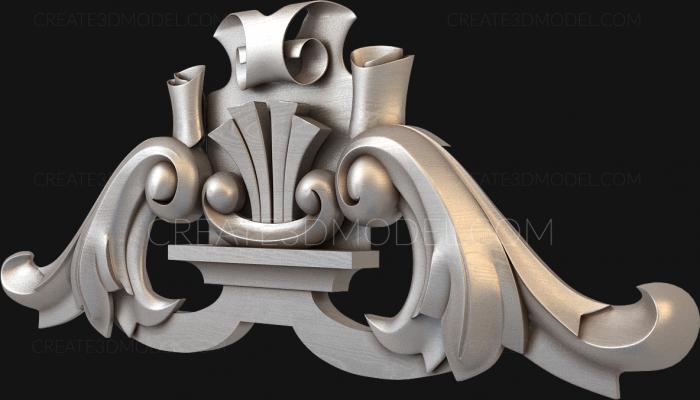 Symmetrycal onlays (NKS_0578) 3D model for CNC machine