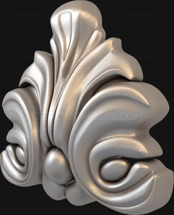Symmetrycal onlays (NKS_0891) 3D model for CNC machine