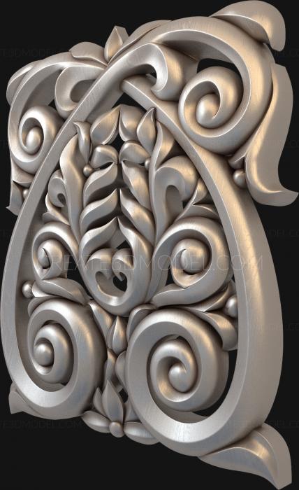 Symmetrycal onlays (NKS_0900) 3D model for CNC machine