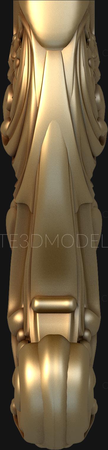 Legs (NJ_0014) 3D model for CNC machine