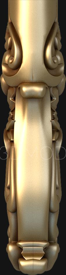 Legs (NJ_0014) 3D model for CNC machine