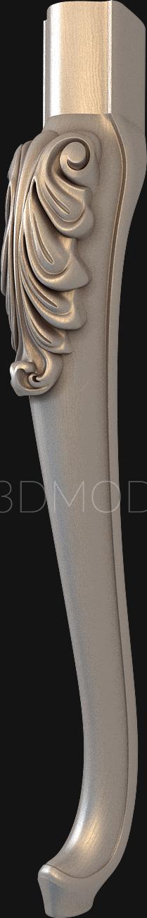 Legs (NJ_0034) 3D model for CNC machine