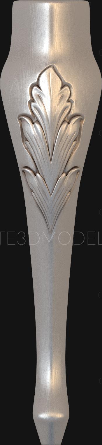 Legs (NJ_0045) 3D model for CNC machine