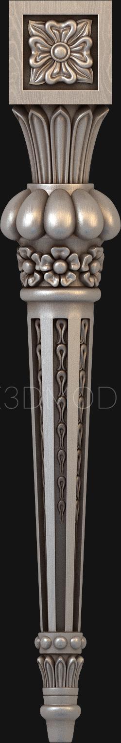 Legs (NJ_0090) 3D model for CNC machine