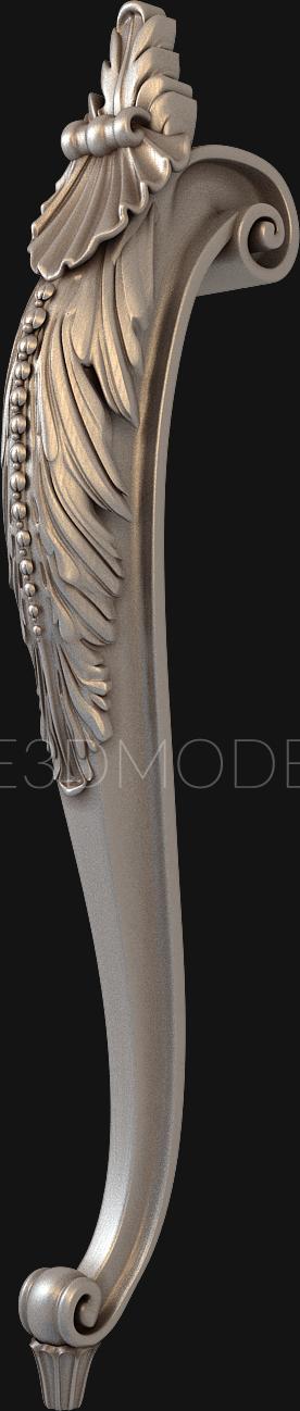 Legs (NJ_0102) 3D model for CNC machine