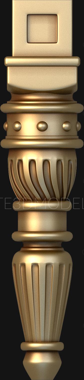 Legs (NJ_0114) 3D model for CNC machine